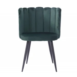 mobiliario-contract-silla ramses metal tapizado velvet verde oscuro 1